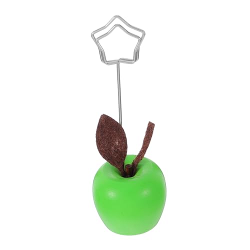 PartyKindom Niedlicher Apfel holz memo clip Grün Vielseitiger Gedanken Fotohalter Elegante Schreibtischdekoration Büro Wohnaccessoire für Ordentliche Aufzeichnungen und Fotos PartyKindom Niedlicher Apfel holz memo clip Grün Vielseitiger Gedanken Fotohalter Elegante Schreibtischdekoration Büro Wohnaccessoire für Ordentliche Aufzeichnungen und Fotos von PartyKindom