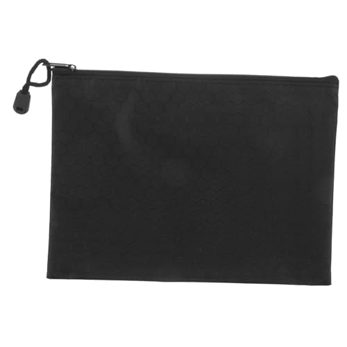PartyKindom Oxford Zipper File Pouch Wasserabweisender Dokumenten Organizer aus Robustem Oxford Vielseitige Aufbewahrungstasche für Akten Bürobedarf Kosmetik Geeignet für Schüler und PartyKindom Oxford Zipper File Pouch Wasserabweisender Dokumenten Organizer aus Robustem Oxford Vielseitige Aufbewahrungstasche für Akten Bürobedarf Kosmetik Geeignet für Schüler und von PartyKindom