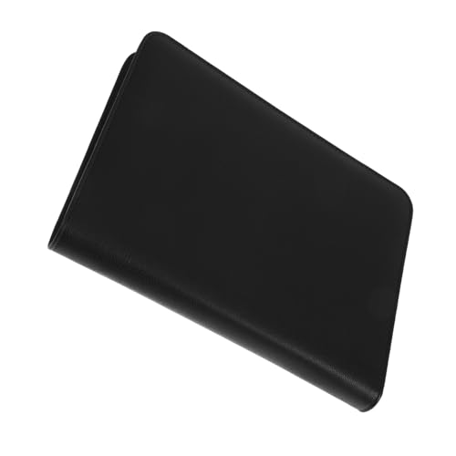 PartyKindom PU Leder Zipper Padfolio Organizer Business Mappe mit Reißverschluss Großzügig für Zertifikate Tablets Business Dokumente Visitenkarten Professionell Langlebig von PartyKindom