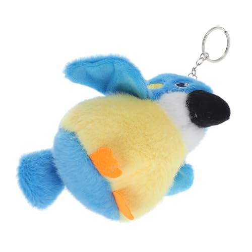PartyKindom Entzückender Papagei Stofftier Schlüsselanhänger Tasche Hängendes Ornament Partygeschenk Für Jungen Und Mädchen von PartyKindom