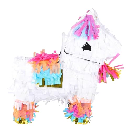 PartyKindom Pinata-geschenkbox Thema Geburtstagsfeier Kindergeburtstagsfeier Geburtstag Geburtstag Piñata Partygeschenk Piñata Zerschmetterndes Kinderpinata Papier Bunt von PartyKindom