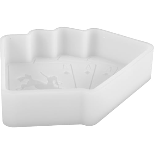 PartyKindom Poker Silikonform für DIY Handwerk Epoxidharz Gießform für Aromatische Kerzen und Anhänger Flexibles Langlebiges Silikonmaterial PartyKindom Poker Silikonform für DIY Handwerk Epoxidharz Gießform für Aromatische Kerzen und Anhänger Flexibles Langlebiges Silikonmaterial von PartyKindom