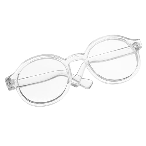 PartyKindom Puppenbrille für Kreative Kostüme Transparente Brille für Puppen Dress Up Charmantes für DIY Projekte PartyKindom Puppenbrille für Kreative Kostüme Transparente Brille für Puppen Dress Up Charmantes für DIY Projekte von PartyKindom