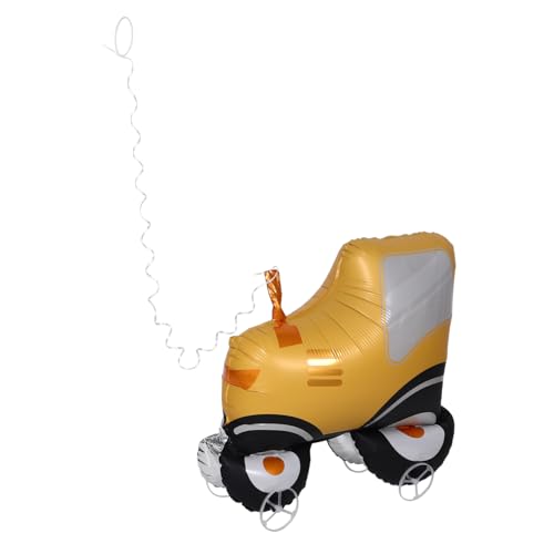 PartyKindom Rädern Realistisches Fahrzeugspielzeug für Kindergeburtstagsfeiern Aufblasbare Deko für Bau und Fahrzeugthemenpartys PartyKindom Rädern Realistisches Fahrzeugspielzeug für Kindergeburtstagsfeiern Aufblasbare Deko für Bau und Fahrzeugthemenpartys von PartyKindom