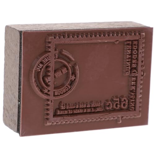 PartyKindom Retro Holzstempel Kreativer DIY Stempel für Scrapbooking und Basteln Handgefertigter Vintage Stempel aus Ergonomischem Holz für Geschenketiketten und Handgemachte Karten PartyKindom Retro Holzstempel Kreativer DIY Stempel für Scrapbooking und Basteln Handgefertigter Vintage Stempel aus Ergonomischem Holz für Geschenketiketten und Handgemachte Karten von PartyKindom