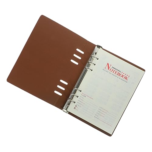 PartyKindom Ringbuch Notizbuch Nachfüllbares Journal für Notizen und Planung Geeignet für Schule Büro und Reisen Leichtes Design für Einfaches Schreiben und Organisieren von PartyKindom