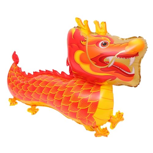 PartyKindom Roter Chinesischer Drachen Luftballon für Frühlingsfest Geburtstagsdeko und Neujahrsfeier Wiederverwendbar Einfach Aufzuhängen als Fotohintergrund und Partyaccessoire PartyKindom Roter Chinesischer Drachen Luftballon für Frühlingsfest Geburtstagsdeko und Neujahrsfeier Wiederverwendbar Einfach Aufzuhängen als Fotohintergrund und Partyaccessoire von PartyKindom