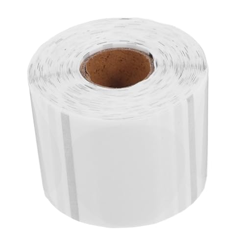 PartyKindom Runde selbstklebende Etiketten Stark Haftend für Thermodrucker Verpackung Versand Aufkleber für Organisation Büro Küche von PartyKindom