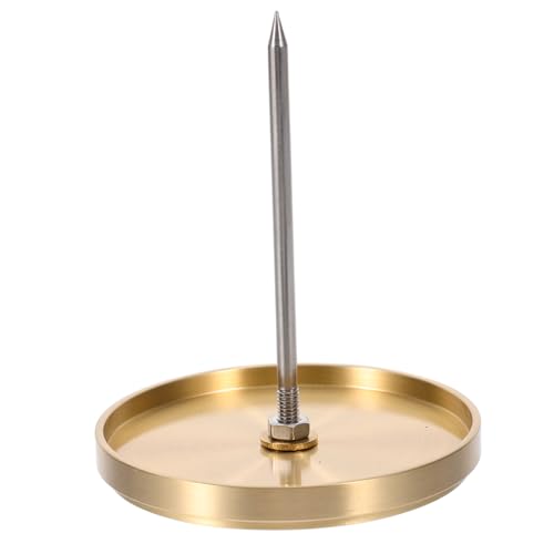 PartyKindom Schreibtisch Quittungshalter Spike Stick Robuster Metall Beleghalter für Restaurant Büro Küche für Rechnungen Notizen Quittungen und Tickets von PartyKindom