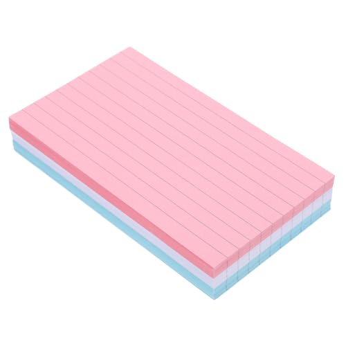 PartyKindom Selbstklebende Liniierte Notizzettel im Farbige Memo Pads für Büro Schule und Zuhause Praktische Haftnotizen Einfachen Beschriften und Flexiblen Anbringen und Vielseitig PartyKindom Selbstklebende Liniierte Notizzettel im Farbige Memo Pads für Büro Schule und Zuhause Praktische Haftnotizen Einfachen Beschriften und Flexiblen Anbringen und Vielseitig von PartyKindom