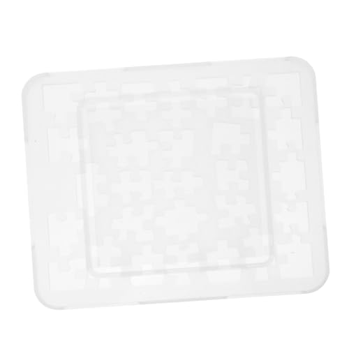 PartyKindom Silikon Gießform Puzzle Geometrisch DIY Epoxidharz Formen Hochreißfest Wiederverwendbar Für Kreative Bastelprojekte Und Schmuckgestaltung von PartyKindom