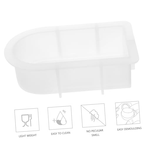 PartyKindom Silikon Kerzenform Regenbogen Bogen Flexibel Wiederverwendbar DIY Kerzengießform für Anfänger Praktische Wachsgießform Geschenkidee für Kerzenherstellung von PartyKindom
