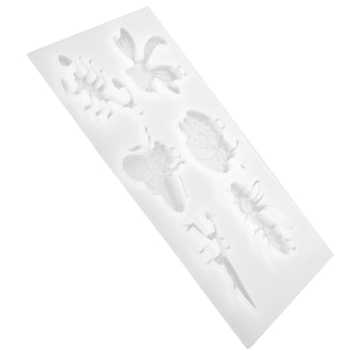 PartyKindom Silikon Schlüsselanhänger Gießform mit Kreaturen Design DIY Anhänger für Handgemachte Seife Kerzen und Mehr Wiederverwendbar und Leicht zu Reinigen von PartyKindom
