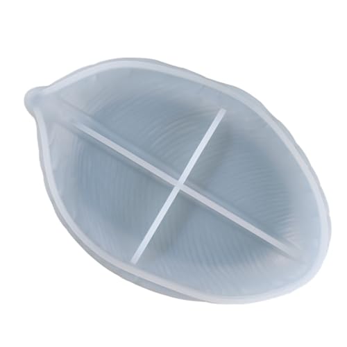 PartyKindom Silikonform Blattform Flexibel Wiederverwendbar DIY Gießform für Dekoration Aufbewahrung Tablett Robust Sicher für Bastler Teens Handwerksprojekte von PartyKindom