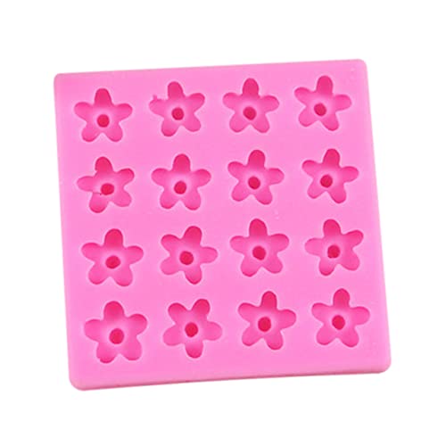 PartyKindom Silikonform Blumenblätter Fach DIY Schmuckherstellung Gießform für Epoxidharz und Fondant Flexible Langlebige Blüten Mould für Kreative Dekorationen und Bastelprojekte von PartyKindom