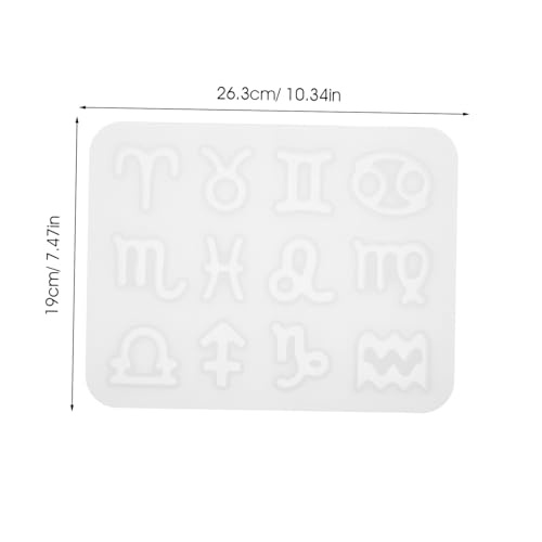 PartyKindom Silikonform Buchstaben Alphabet Schlüsselanhänger Gießform DIY Resin Anhänger Basteln Silikon Mold Langlebig Leicht Kompakt für Kreative Schmuckherstellung von PartyKindom