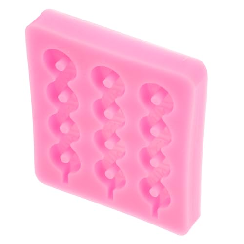 PartyKindom Silikonform Donut und Lutscher Flexible Gießform für Kerzen und Süßigkeiten Wiederverwendbar Vielseitig Einsetzbar für Backen und Basteln Dekorative DIY Candy Making Supplies von PartyKindom