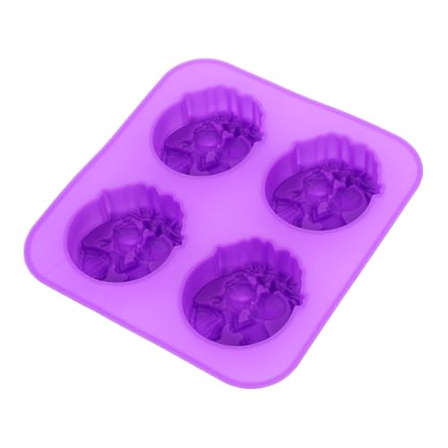 PartyKindom Silikonform Engel Glocke Wiederverwendbar Antihaft DIY Seifenform Pudding Schokolade Eiswürfel Form für Kreative Dekoration und Handwerksfreude von PartyKindom
