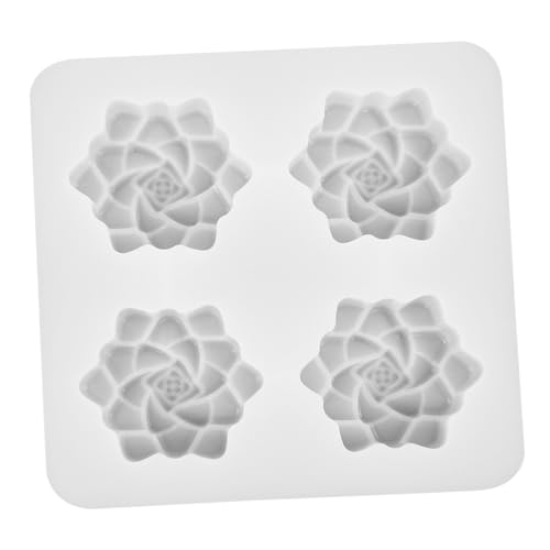 PartyKindom Silikonform Fach Blütenform für Handgemachte Seifen und Kerzen Flexible Transparente DIY Gießform für Kreative Seifenherstellung und Kerzengießen Leicht zu Reinigen und Vielseitig von PartyKindom
