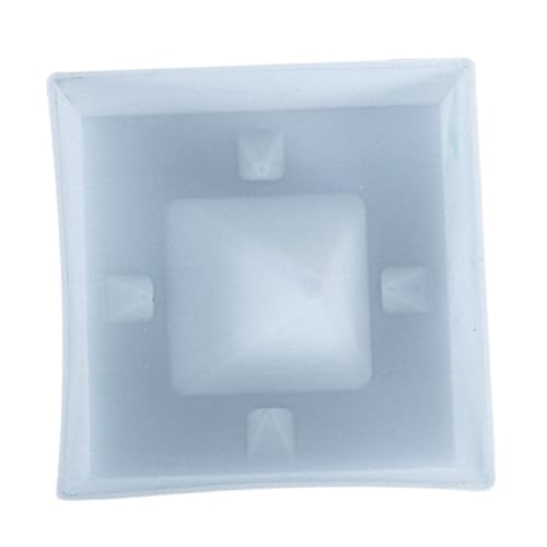 PartyKindom Silikonform Pyramide DIY Gießform für Epoxidharz Schmuck Basteln Flexible Glatte Oberfläche Praktische Halterung Dekoratives Ornament für Kreative Handwerksprojekte von PartyKindom