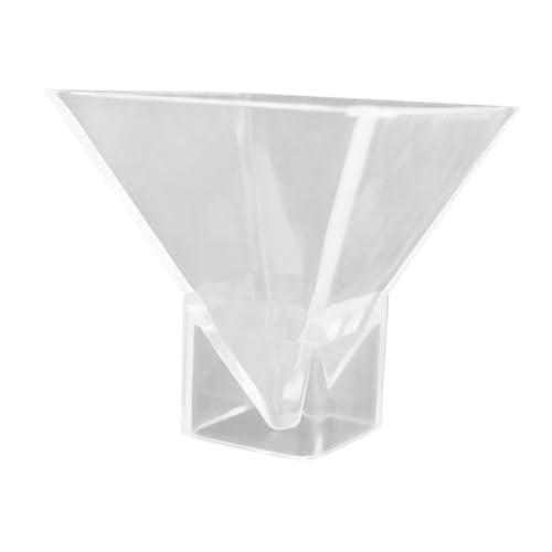 PartyKindom Silikonform Pyramide Gießform Flexibel Langlebig DIY Basteln Schmuck Epoxidharz Gießform für Einzigartige Dekorationen Tischornamente Kreative Handwerksformen von PartyKindom