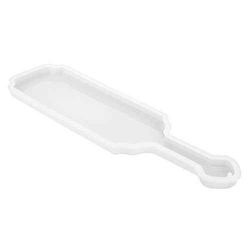 PartyKindom Silikonform Tablett Gießform Paddle Form DIY Dekoratives Tray Molde Flexibel Robust Für Epoxidharz Schmuckteller Wohnaccessoires Hochwertiges Silikon Kreatives Basteln Zuhause von PartyKindom