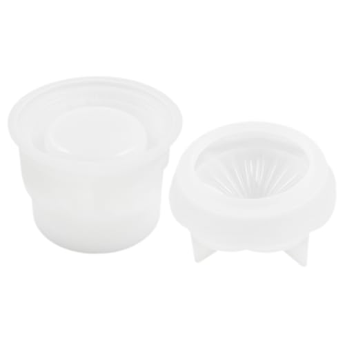 PartyKindom Silikonform für DIY Bastelprojekte Aufbewahrungsbox Gießform für Schmuck Handgefertigte Box mit Feinen Details Einfach zu Reinigen Verwenden von PartyKindom