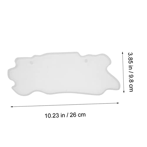 PartyKindom Silikonform für Diy Türschild Gießform Hitzebeständig Reißfest Wiederverwendbar für Epoxidharz Türhänger Dekoration Flexible Silikonform für Kreative Bastelprojekte von PartyKindom