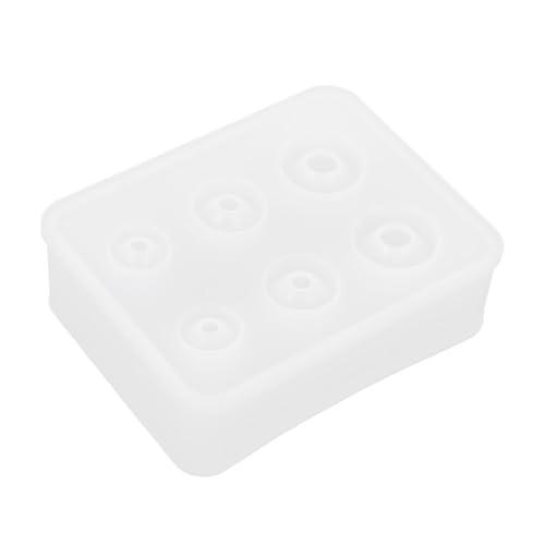 PartyKindom Silikonform für Elliptische Anhänger DIY Bastelform für Kristallpendants Fach Gießform für Schmuckstücke für Kreative Projekte und Persönliche von PartyKindom