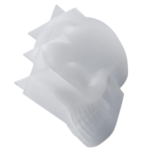 PartyKindom Skull Epoxy Gießform Schädel Kerzenform für Halloween Dekoration Silikonform für Diy Harzprojekte und Kreative Handwerksideen von PartyKindom