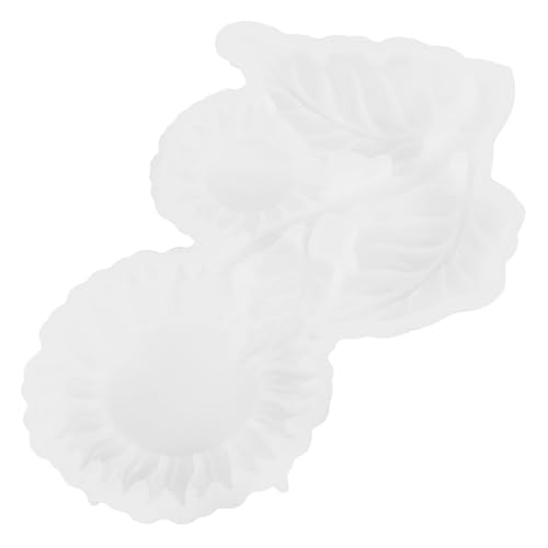 PartyKindom Sonnenblumen Silikonform für Wanddekoration Flexible und Langlebige Gießform für DIY Epoxidharz Kunsthandwerk Halbrunde Sonnenblumenform für Kreative Bastelarbeiten und von PartyKindom