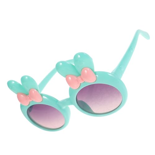 PartyKindom Sonnenbrillen Für Party Gläser Geburtstagsfeier Szene Geformt Karikatur Lustig Kleinkinder Neuartige Cartoon - Stk Light Green von PartyKindom