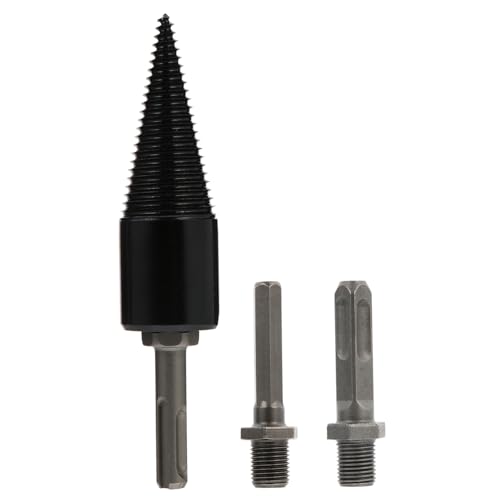 PartyKindom Splitting Wood Drill Bit mit Hochhärte Bohrern und Robusten Griffen Konischer Holzspalter Bohrer für Elektrowerkzeuge Schnelles Holzspalten für Heim Landwirtschaft und Outdoor PartyKindom Splitting Wood Drill Bit mit Hochhärte Bohrern und Robusten Griffen Konischer Holzspalter Bohrer für Elektrowerkzeuge Schnelles Holzspalten für Heim Landwirtschaft und Outdoor von PartyKindom
