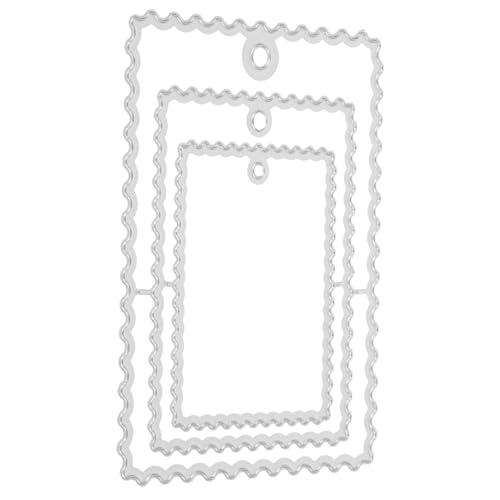 PartyKindom Stanzform für Kartenbasteln Dekorative Prägeschablone Kohlenstoffreichem Robust und Langlebig für DIY Scrapbooking und Bastelprojekte von PartyKindom