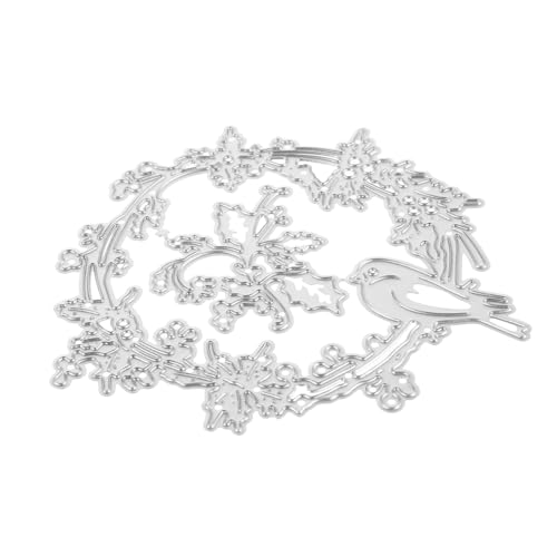 PartyKindom Stanzschablonen Vogel Rundem Rahmen Kindersicheres Carbonstahl Schneidewerkzeug für DIY Karten Scrapbooking Präzise Stanzformen für Kreative Papierbasteleien PartyKindom Stanzschablonen Vogel Rundem Rahmen Kindersicheres Carbonstahl Schneidewerkzeug für DIY Karten Scrapbooking Präzise Stanzformen für Kreative Papierbasteleien von PartyKindom