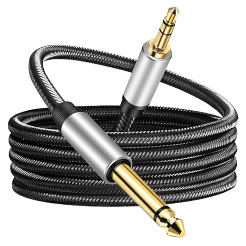 PartyKindom Stereo Kabel Trs zu Gitarren Audio Kabel Langlebige Verbindung für Mischpulte und für Musiker und Audio Enthusiasten von PartyKindom