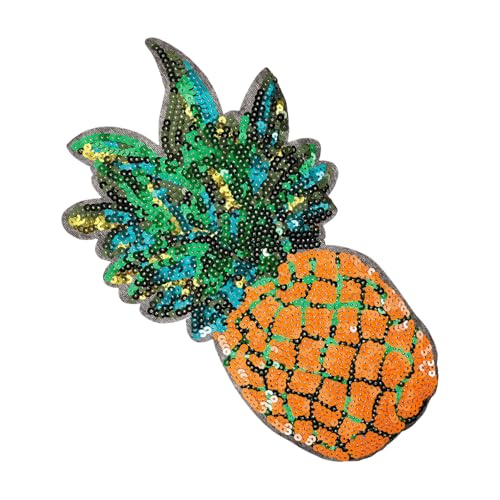 PartyKindom Stickpine Patch Hallo Girly Gestickte Aufnäher Flicken Für Kleidung Applikationen Patches Für Hüte Paillette Flecken Party Bestickt Nähen Austauschbare Kleiderflicken Polyester von PartyKindom