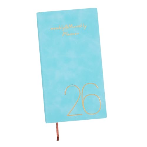 PartyKindom Taschennotizbuch Wochenplaner Notizblock Tagesplaner Wochennotizblock Tagesarbeitsplaner Tagesnotizblock Schreibtischplaner Notizblöcke Terminplaner Bürobedarf von PartyKindom
