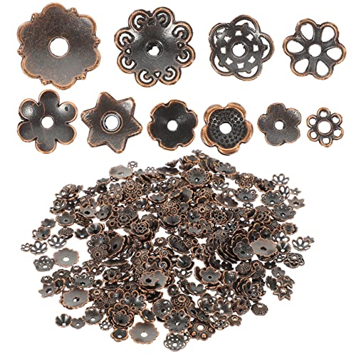 PartyKindom Tibetische Silber Perlenkappen für Armbänder und Halsketten Antike Kupfer DIY Schmuckherstellung Lose Spacer Beads für Kreative Bastelprojekte PartyKindom Tibetische Silber Perlenkappen für Armbänder und Halsketten Antike Kupfer DIY Schmuckherstellung Lose Spacer Beads für Kreative Bastelprojekte von PartyKindom