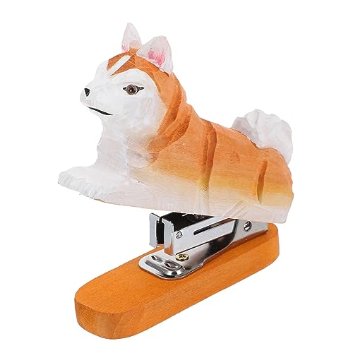 PartyKindom Tierischer Holz Hefter Tragbarer Lustiger Hefter im Tierdesign für Schreibtisch Büro für Berufseinsteiger Dekorativer Bürobedarf aus Robustem PartyKindom Tierischer Holz Hefter Tragbarer Lustiger Hefter im Tierdesign für Schreibtisch Büro für Berufseinsteiger Dekorativer Bürobedarf aus Robustem von PartyKindom