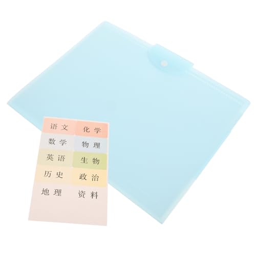 PartyKindom Transparent Dokumentenmappe Seitige Aufbewahrungstasche für Quittungen und Unterlagen Tragbarer Organizer für Büro Schule und Reisen Leicht und Bruchsicher Hellblau PartyKindom Transparent Dokumentenmappe Seitige Aufbewahrungstasche für Quittungen und Unterlagen Tragbarer Organizer für Büro Schule und Reisen Leicht und Bruchsicher Hellblau von PartyKindom