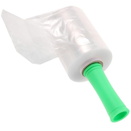 PartyKindom Transparente PE Stretchfolie mit Kunststoffgriff Extra Reißfest Handliche Verpackungsfolie für Paletten und Vielseitigen Schutz vor Kratzern und Beschädigungen PartyKindom Transparente PE Stretchfolie mit Kunststoffgriff Extra Reißfest Handliche Verpackungsfolie für Paletten und Vielseitigen Schutz vor Kratzern und Beschädigungen von PartyKindom