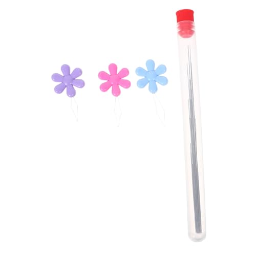 PartyKindom Ultrafeine Perlennadeln für Schmuckherstellung Dünne Sticknadeln für Kleine Perlen Präziser DIY Perlennadel Fädler für Armbänder Halsketten Tragbares Bastelwerkzeug für Feine PartyKindom Ultrafeine Perlennadeln für Schmuckherstellung Dünne Sticknadeln für Kleine Perlen Präziser DIY Perlennadel Fädler für Armbänder Halsketten Tragbares Bastelwerkzeug für Feine von PartyKindom