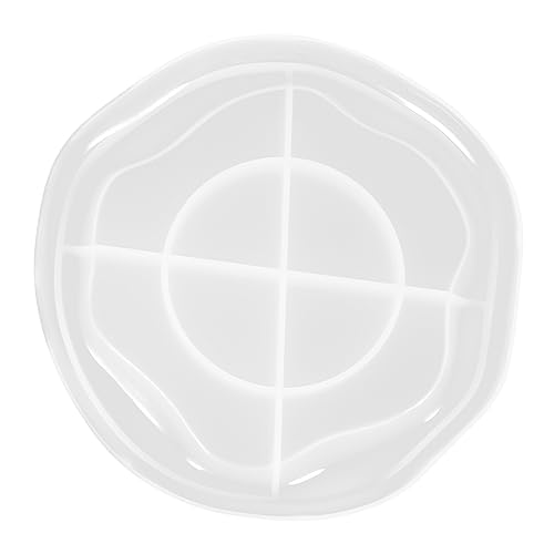 PartyKindom Unregelmäßige Wolkenform Silikonform für DIY Dekorative Platten Multifunktionale Aufbewahrungsschale für Epoxidharz Schmuck und Untersetzer Langlebig von PartyKindom