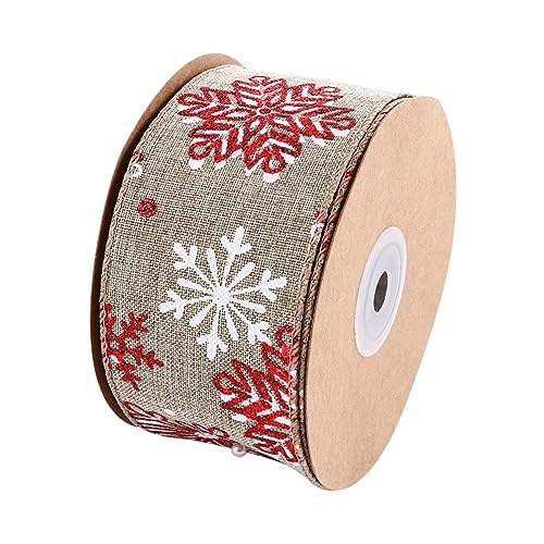 PartyKindom Weihnachtsschleifenband mit Weihnachtsbaum für Geschenkverpackung DIY Bastelband Langlebig und Vielseitig für Weihnachtsdeko Party und Geschenkboxen PartyKindom Weihnachtsschleifenband mit Weihnachtsbaum für Geschenkverpackung DIY Bastelband Langlebig und Vielseitig für Weihnachtsdeko Party und Geschenkboxen von PartyKindom