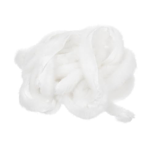 PartyKindom Weißes Breites Kunstfell Band Faux Fur Ribbon für Han Chinesische Kleidung Dekoration DIY Kostümzubehör Flauschige Pelzborte für Pelz Umhänge und Hauben PartyKindom Weißes Breites Kunstfell Band Faux Fur Ribbon für Han Chinesische Kleidung Dekoration DIY Kostümzubehör Flauschige Pelzborte für Pelz Umhänge und Hauben von PartyKindom