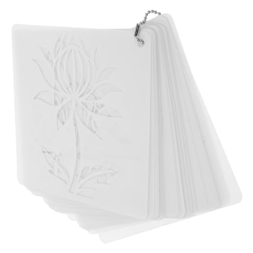PartyKindom Wiederverwendbare Schablonen Blumen und Pflanzenmotive Stencil Vorlage für Wandgestaltung DIY Basteln Holz Heimdekoration mit Wildblumen und Vogelmotiven PartyKindom Wiederverwendbare Schablonen Blumen und Pflanzenmotive Stencil Vorlage für Wandgestaltung DIY Basteln Holz Heimdekoration mit Wildblumen und Vogelmotiven von PartyKindom