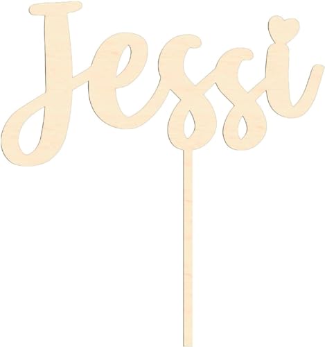 Cake Topper personalisiert aus Holz mit individuellen Wunschnamen – Tortendekoration, Tortenaufsatz, Name, Geschenkidee, Geburtstag, Vorname, Kuchendeko, Topper Kuchen, individuell Cake Topper personalisiert aus Holz mit individuellen Wunschnamen – Tortendekoration, Tortenaufsatz, Name, Geschenkidee, Geburtstag, Vorname, Kuchendeko, Topper Kuchen, individuell von PartyMagix