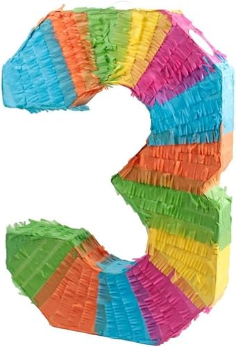 Pinata Zahlen Schlag-Pinata Geburtstag Piñata zum Befüllen Event Zahlen Hochzeit Jubiläum Partydeko Dekoration Geburtstagsdeko Pinata Zahl 3 Pinata Zahlen Schlag-Pinata Geburtstag Piñata zum Befüllen Event Zahlen Hochzeit Jubiläum Partydeko Dekoration Geburtstagsdeko Pinata Zahl 3 von PartyMagix