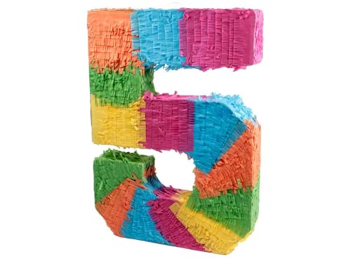 Pinata Zahlen Schlag-Pinata Geburtstag Piñata zum Befüllen Event Zahlen Hochzeit Jubiläum Partydeko Dekoration Geburtstagsdeko Pinata Zahl 5 Pinata Zahlen Schlag-Pinata Geburtstag Piñata zum Befüllen Event Zahlen Hochzeit Jubiläum Partydeko Dekoration Geburtstagsdeko Pinata Zahl 5 von PartyMagix